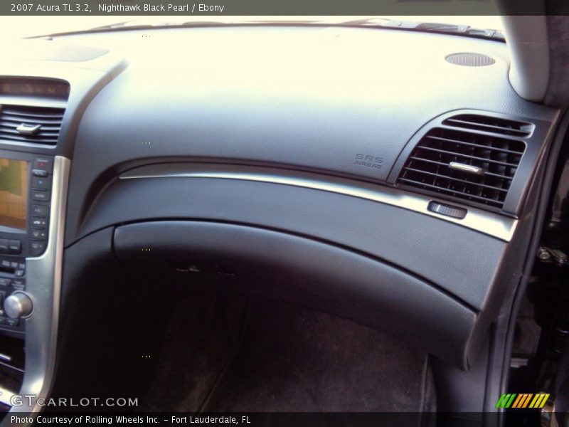 Nighthawk Black Pearl / Ebony 2007 Acura TL 3.2