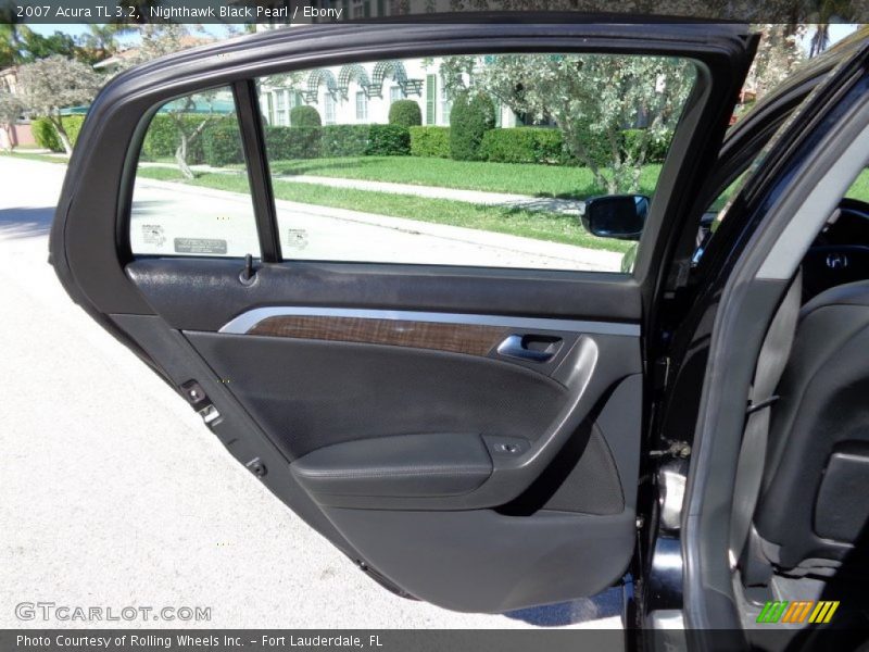 Nighthawk Black Pearl / Ebony 2007 Acura TL 3.2