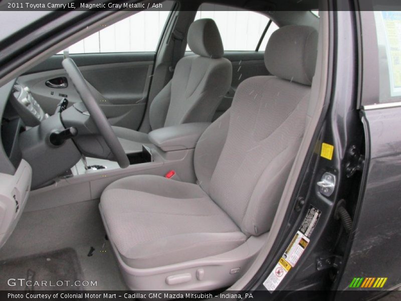 Magnetic Gray Metallic / Ash 2011 Toyota Camry LE