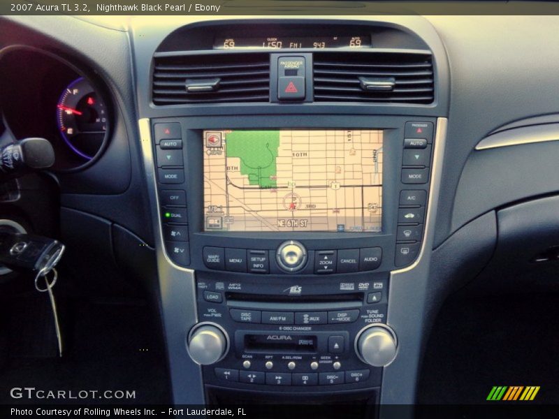 Nighthawk Black Pearl / Ebony 2007 Acura TL 3.2