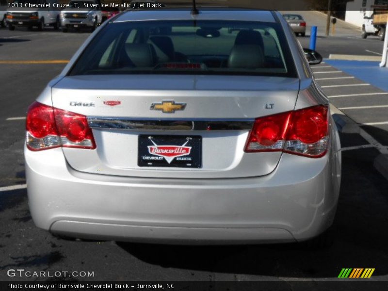 Silver Ice Metallic / Jet Black 2013 Chevrolet Cruze LT