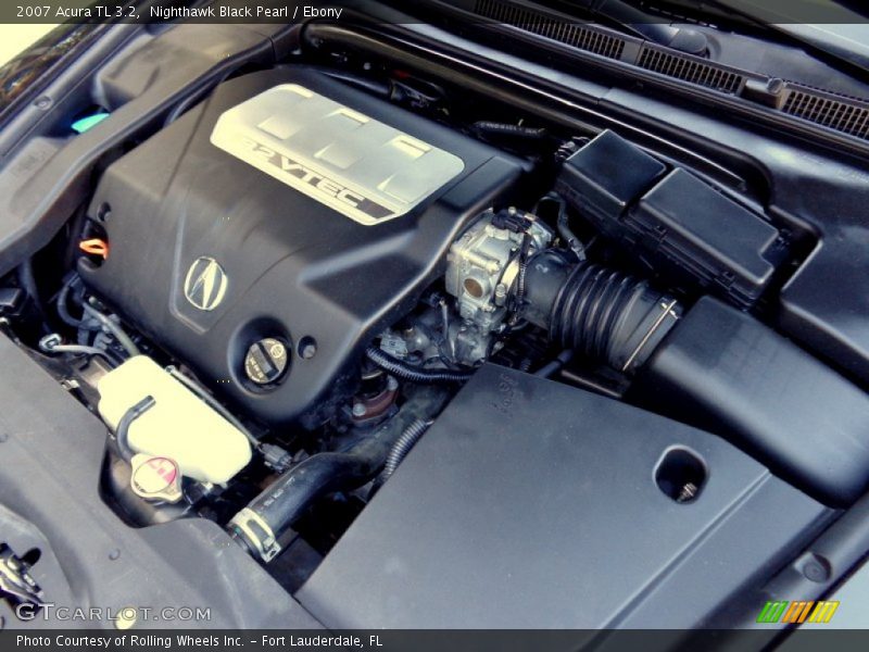Nighthawk Black Pearl / Ebony 2007 Acura TL 3.2