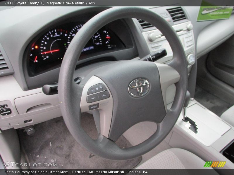Magnetic Gray Metallic / Ash 2011 Toyota Camry LE