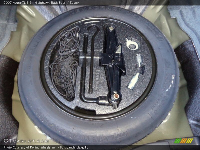 Nighthawk Black Pearl / Ebony 2007 Acura TL 3.2