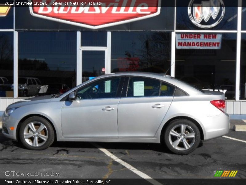 Silver Ice Metallic / Jet Black 2013 Chevrolet Cruze LT