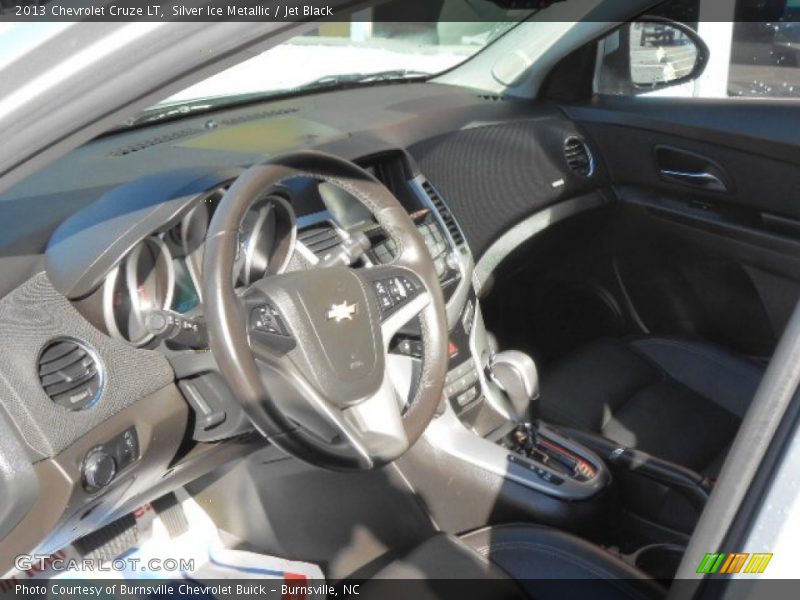 Silver Ice Metallic / Jet Black 2013 Chevrolet Cruze LT