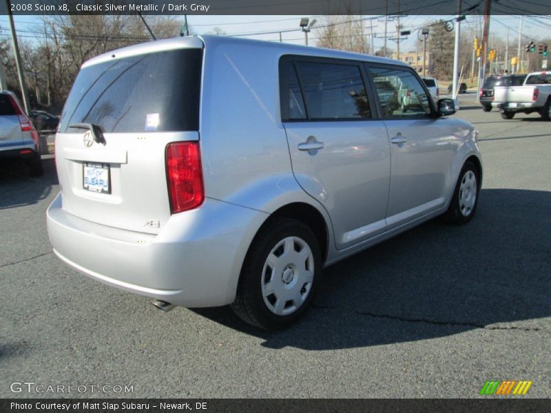 Classic Silver Metallic / Dark Gray 2008 Scion xB