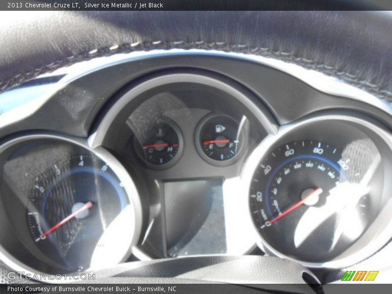 Silver Ice Metallic / Jet Black 2013 Chevrolet Cruze LT