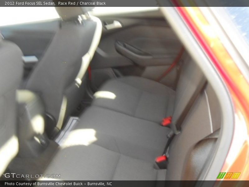 Race Red / Charcoal Black 2012 Ford Focus SEL Sedan