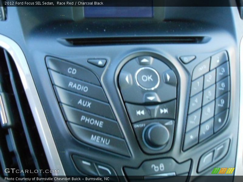 Race Red / Charcoal Black 2012 Ford Focus SEL Sedan