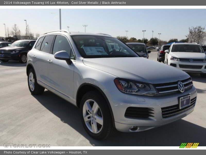 Cool Silver Metallic / Black Anthracite 2014 Volkswagen Touareg V6 Lux 4Motion