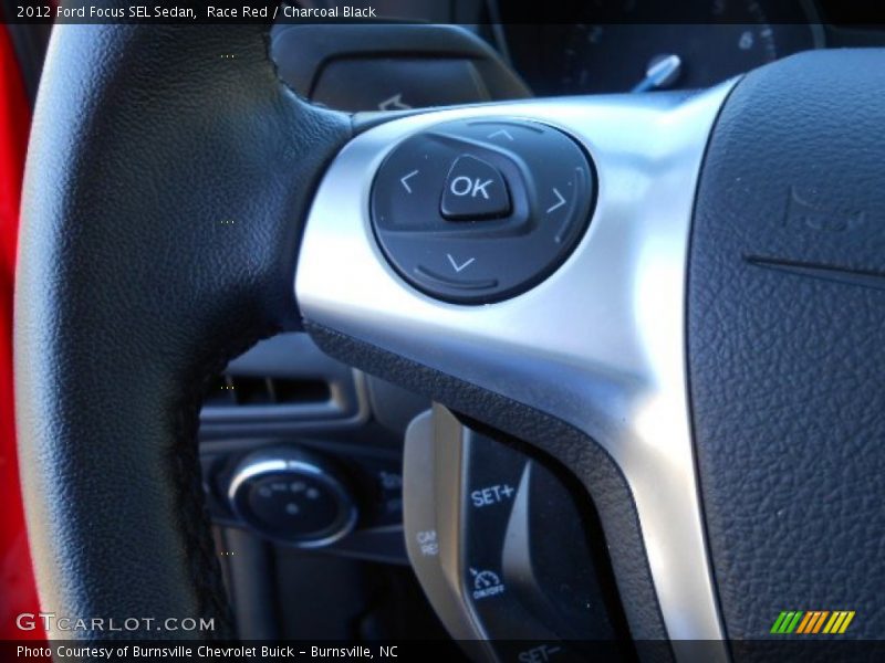 Race Red / Charcoal Black 2012 Ford Focus SEL Sedan
