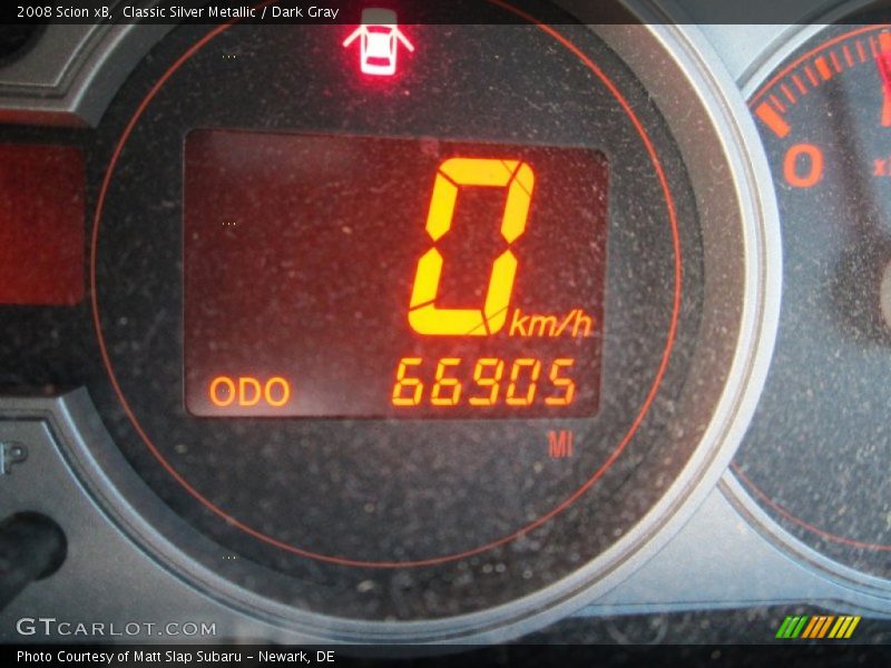 Classic Silver Metallic / Dark Gray 2008 Scion xB