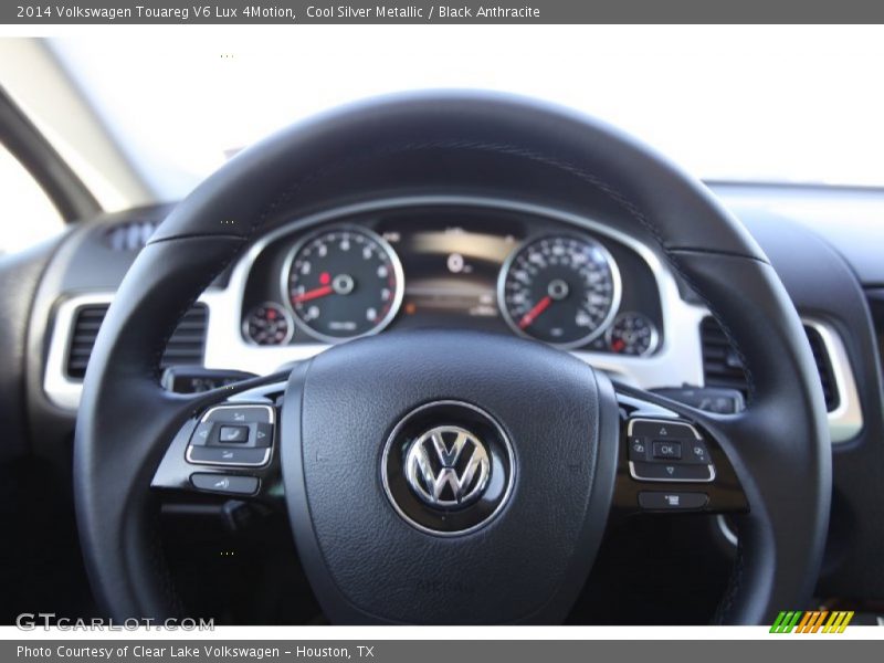 Cool Silver Metallic / Black Anthracite 2014 Volkswagen Touareg V6 Lux 4Motion