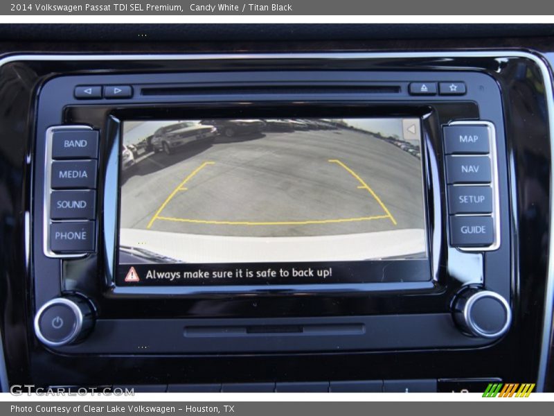Candy White / Titan Black 2014 Volkswagen Passat TDI SEL Premium