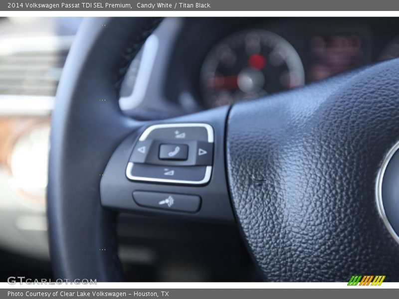 Candy White / Titan Black 2014 Volkswagen Passat TDI SEL Premium