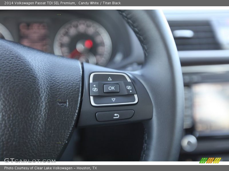 Candy White / Titan Black 2014 Volkswagen Passat TDI SEL Premium