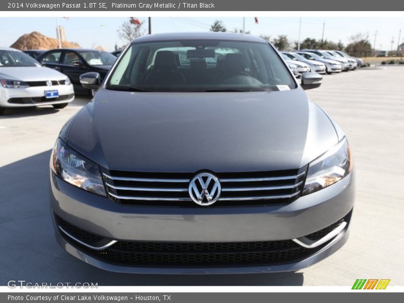 Platinum Gray Metallic / Titan Black 2014 Volkswagen Passat 1.8T SE