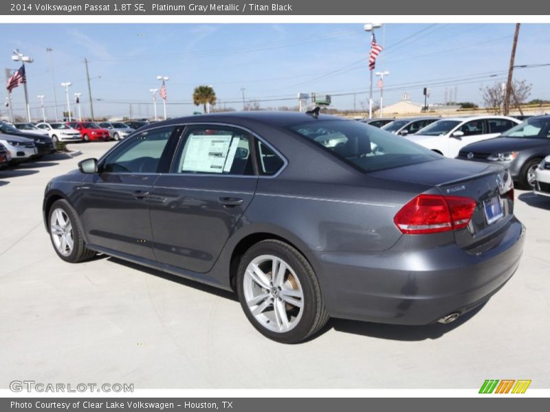 Platinum Gray Metallic / Titan Black 2014 Volkswagen Passat 1.8T SE