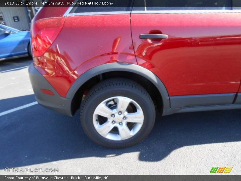 Ruby Red Metallic / Ebony 2013 Buick Encore Premium AWD