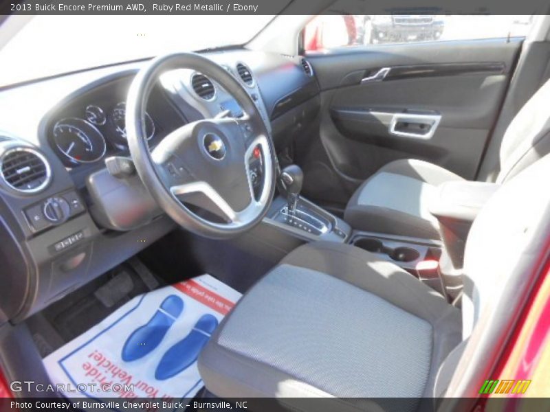 Ruby Red Metallic / Ebony 2013 Buick Encore Premium AWD