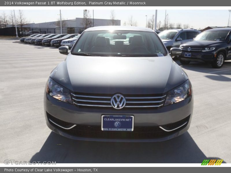 Platinum Gray Metallic / Moonrock 2014 Volkswagen Passat 1.8T Wolfsburg Edition