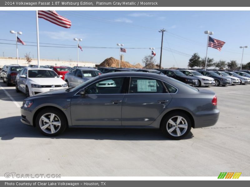 Platinum Gray Metallic / Moonrock 2014 Volkswagen Passat 1.8T Wolfsburg Edition