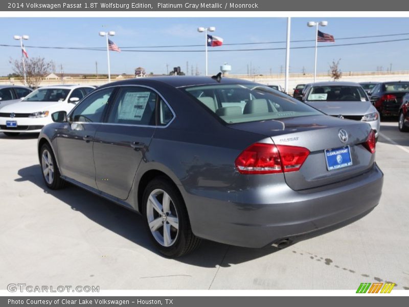 Platinum Gray Metallic / Moonrock 2014 Volkswagen Passat 1.8T Wolfsburg Edition