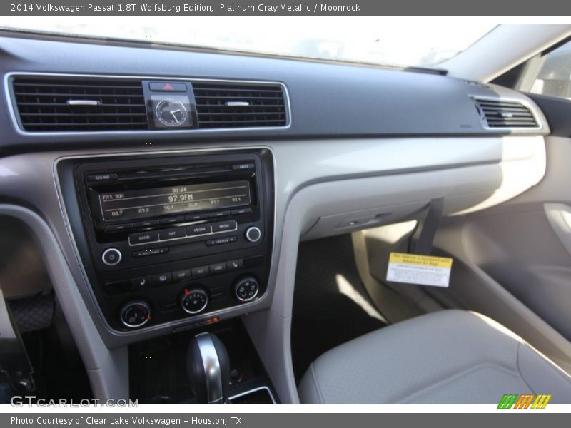 Platinum Gray Metallic / Moonrock 2014 Volkswagen Passat 1.8T Wolfsburg Edition
