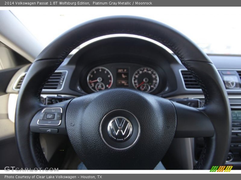 Platinum Gray Metallic / Moonrock 2014 Volkswagen Passat 1.8T Wolfsburg Edition