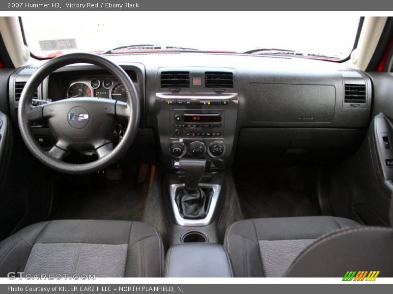 Dashboard of 2007 H3 