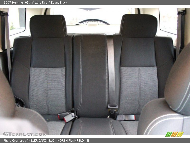 Rear Seat of 2007 H3 