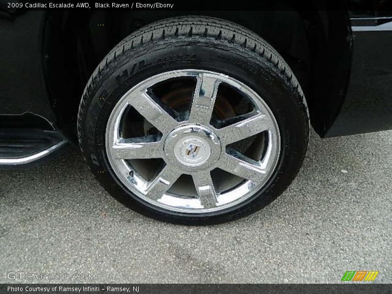 Black Raven / Ebony/Ebony 2009 Cadillac Escalade AWD