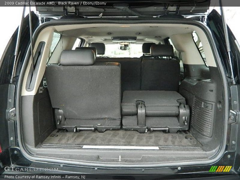 Black Raven / Ebony/Ebony 2009 Cadillac Escalade AWD