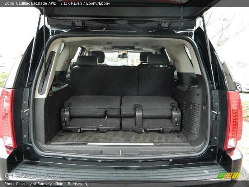 Black Raven / Ebony/Ebony 2009 Cadillac Escalade AWD