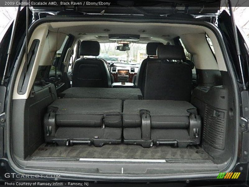 Black Raven / Ebony/Ebony 2009 Cadillac Escalade AWD