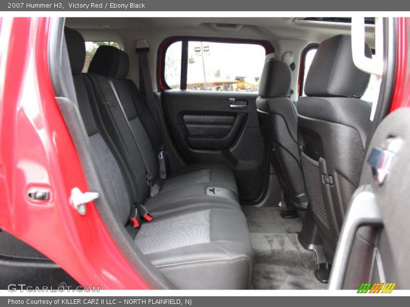 Rear Seat of 2007 H3 