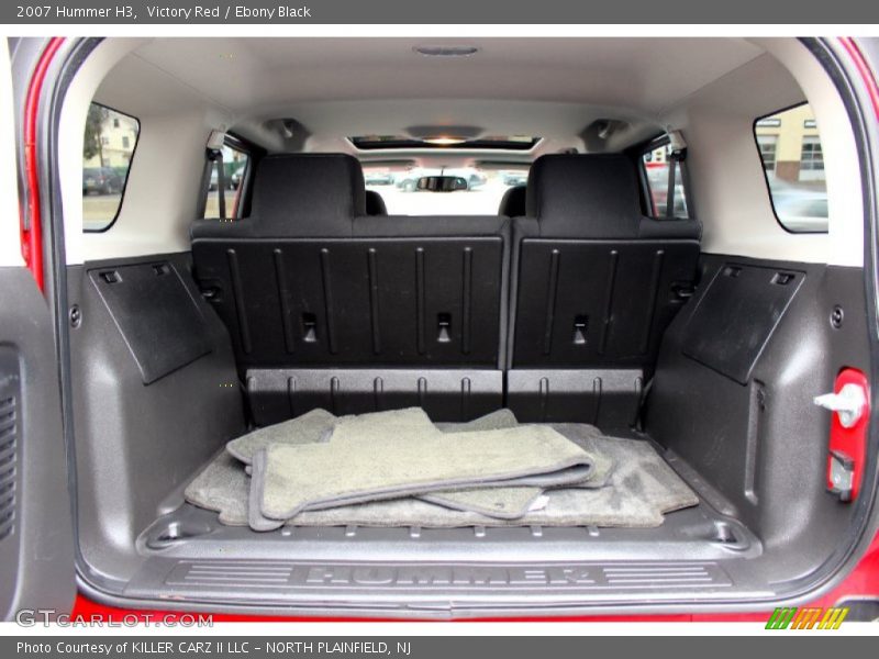 Victory Red / Ebony Black 2007 Hummer H3