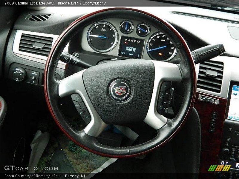 Black Raven / Ebony/Ebony 2009 Cadillac Escalade AWD