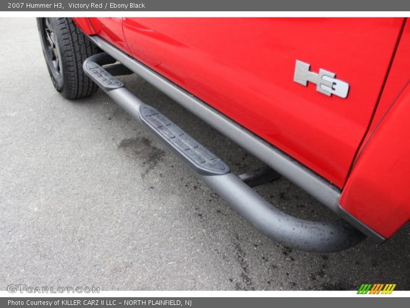 Victory Red / Ebony Black 2007 Hummer H3
