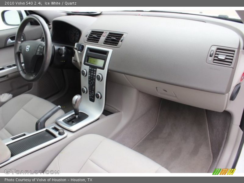 Ice White / Quartz 2010 Volvo S40 2.4i