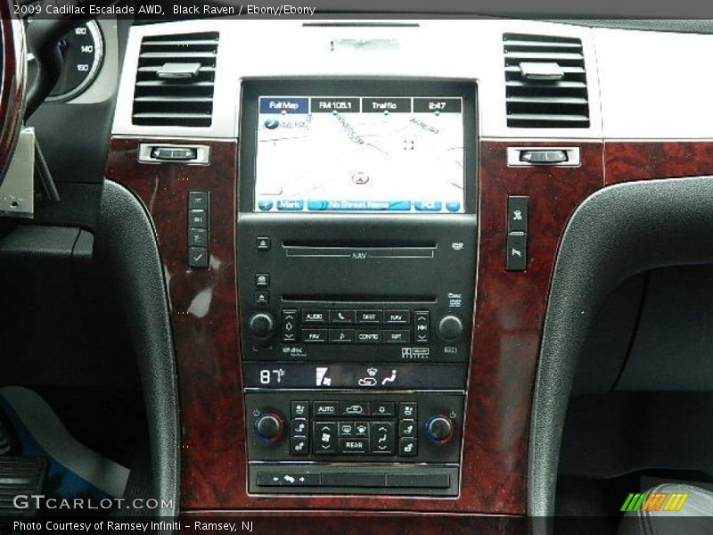 Black Raven / Ebony/Ebony 2009 Cadillac Escalade AWD