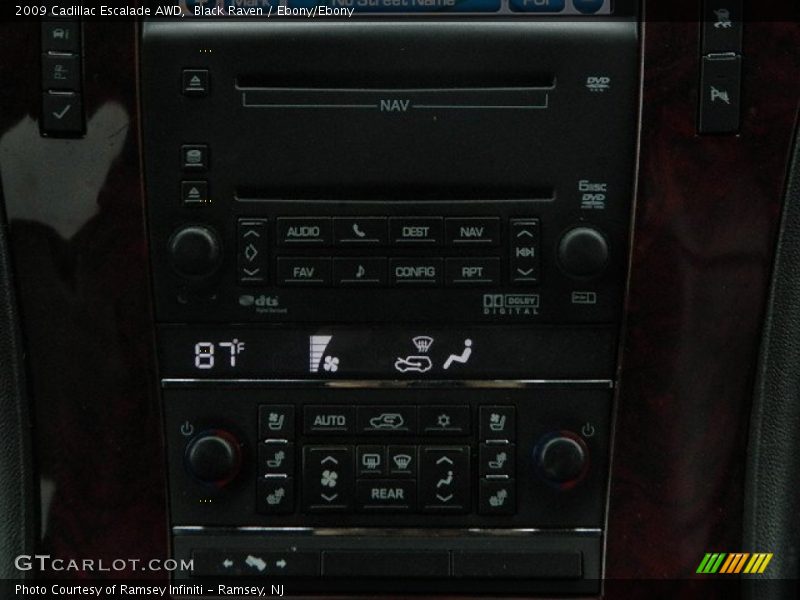 Black Raven / Ebony/Ebony 2009 Cadillac Escalade AWD