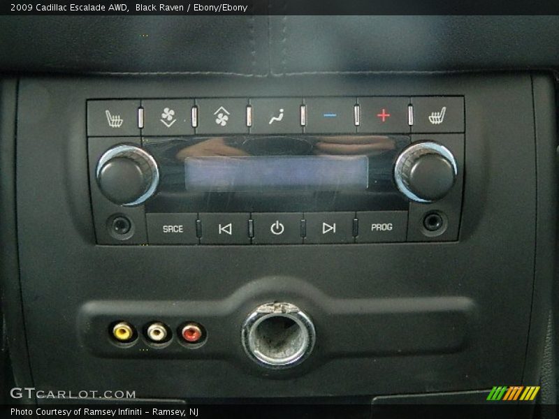 Black Raven / Ebony/Ebony 2009 Cadillac Escalade AWD