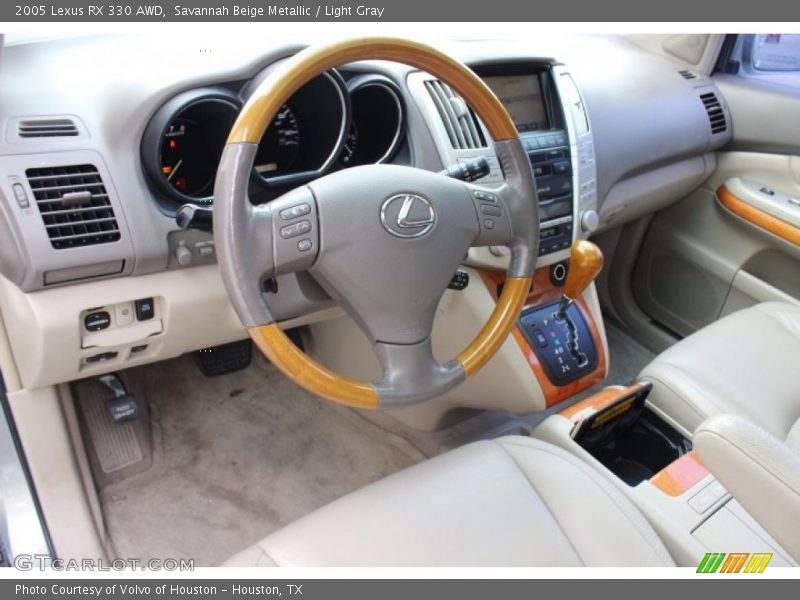 Savannah Beige Metallic / Light Gray 2005 Lexus RX 330 AWD