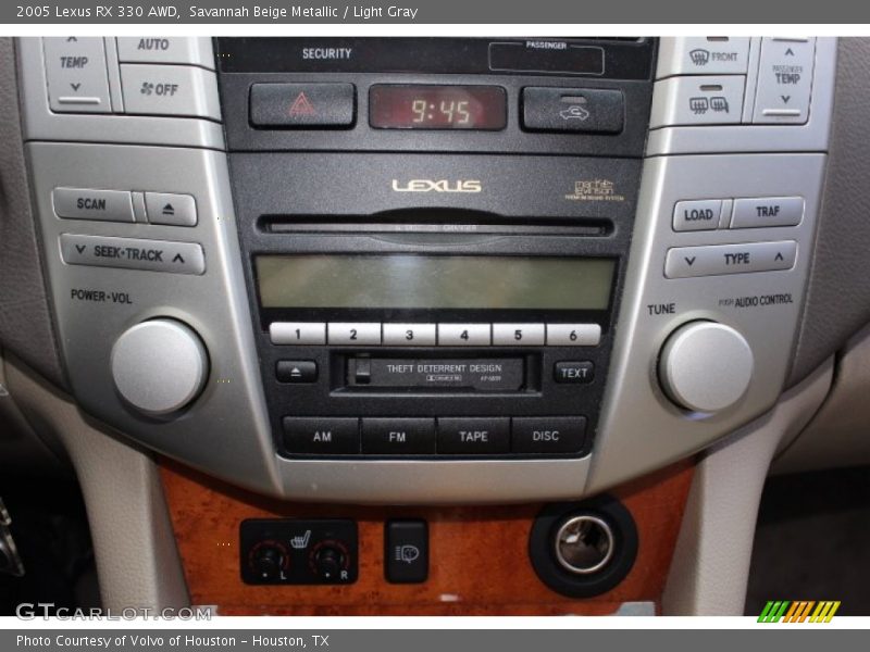 Savannah Beige Metallic / Light Gray 2005 Lexus RX 330 AWD