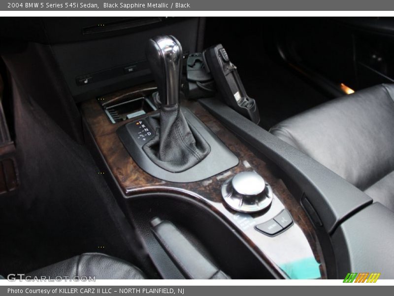 Black Sapphire Metallic / Black 2004 BMW 5 Series 545i Sedan