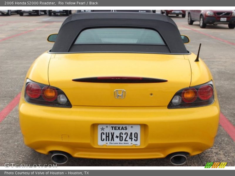 Rio Yellow Pearl / Black 2006 Honda S2000 Roadster