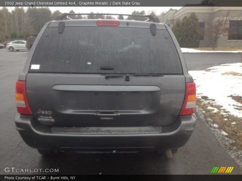 Graphite Metallic / Dark Slate Gray 2002 Jeep Grand Cherokee Limited 4x4