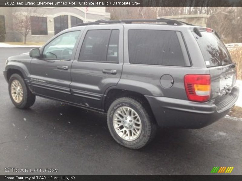 Graphite Metallic / Dark Slate Gray 2002 Jeep Grand Cherokee Limited 4x4